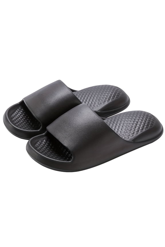 Comfortable Slides for Women - Soft, Non-Slip Sole, Casual Open-Toe Summer Sandals, Versatile for Indoor/Outdoor Use, All-Season Comfort, White LE-576, Cute Sandals