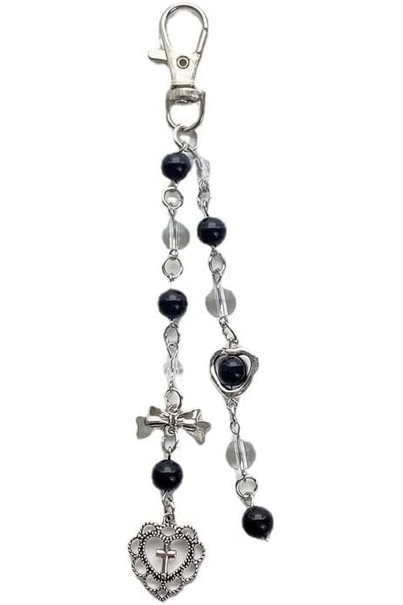 Cute Keychain Butterfly Beaded   Keychain Accessories Aesthetic Preppy Stuff Emo Grunge Accessories