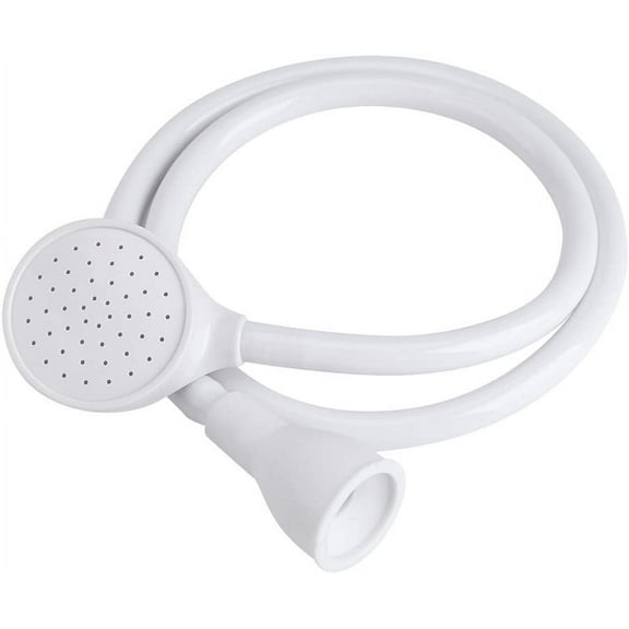 GYTY Pets Shower Attachment Quick Connect on Tub Spout Front Diverter Dog Wash Hose Attachment Pet Bather Showerhead Washer Ideal for Bathing Child, Washing Pets and Cleaning Tub(single-head)