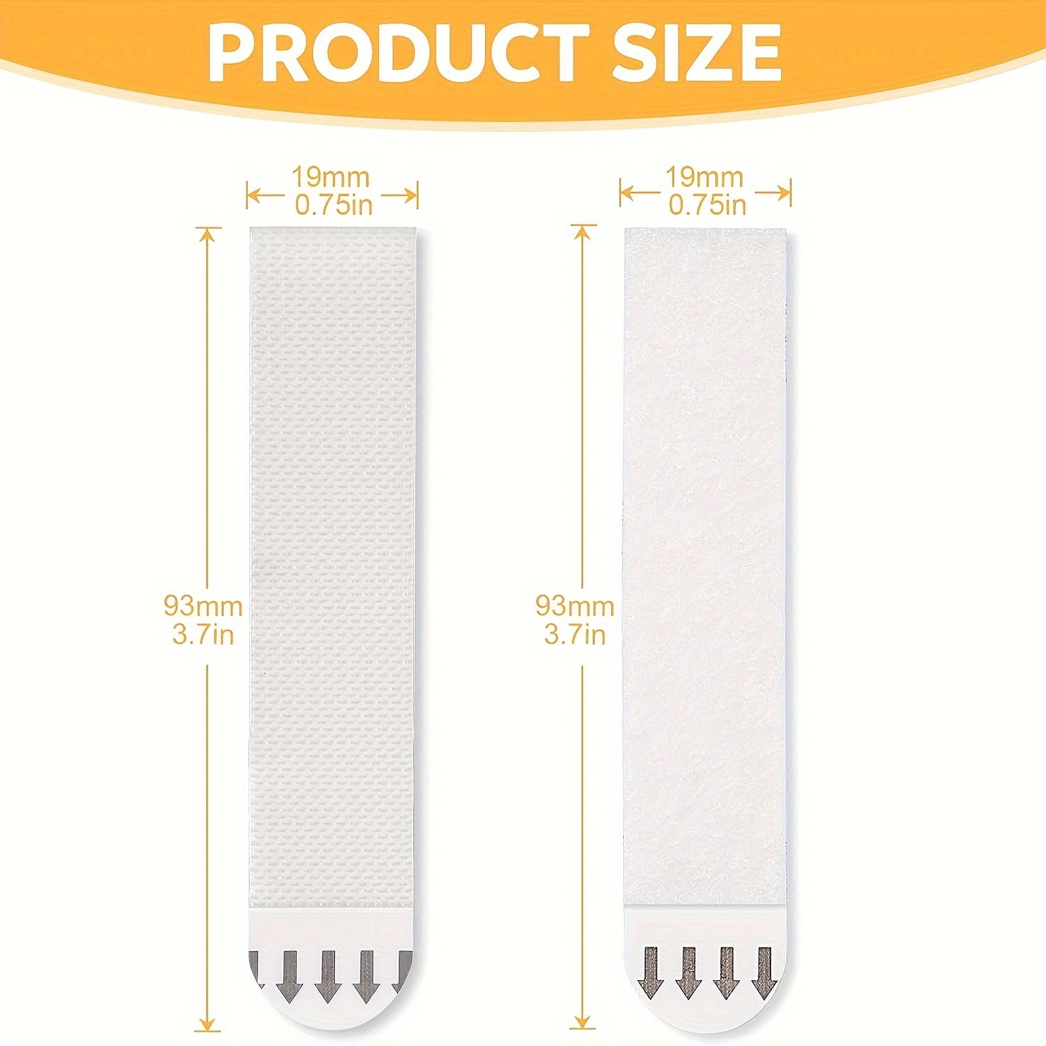 GYTY Picture Hanging Strips Heavy Duty, 64Pairs(128 Strips)Sticky