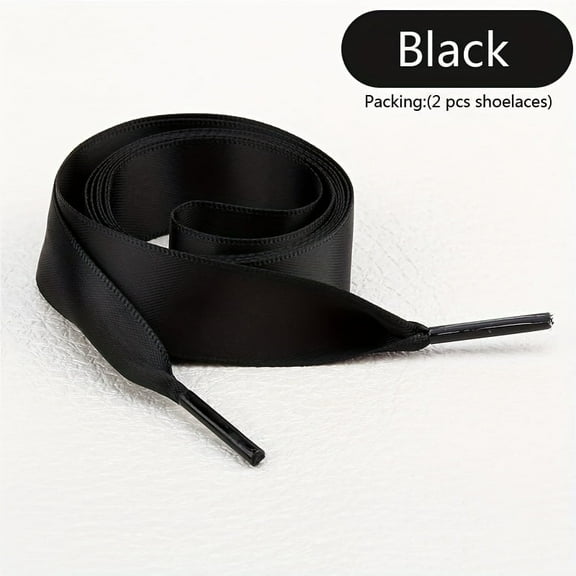 GYTY Soft Polyester Shoelaces - Versatile, Solid Color for Sneakers & Boots, Easy Care - For Men & Women - Suitable for Everyday Wear - Great Gift for Sneakerheads & Boot Enthusiasts