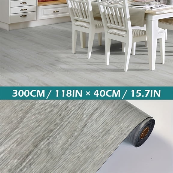 GYTY [Stain Resistant Vinyl Wallpaper] [1 Roll Waterproof Self-Adhesive Vinyl Wallpaper] Waterproof Self-Adhesive Vinyl Wallpaper, Stain Resistant, Durable Floor Covering, 15.7 Inch x 118 Inch