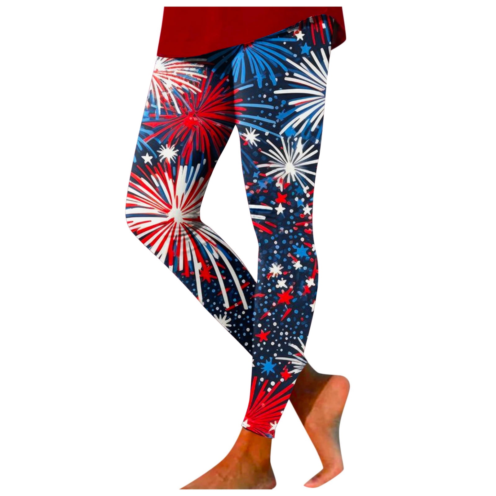 4th of july leggings walmart