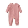 thumbnail image 1 of Gyujnb Baby Romper,Boys Romper Jumpsuit for Baby Outwear Double Fleece Pajamas Bodysuit with Long Sleeve-Baby Girl Romper,Baby Boy Romper,Size:6-12 Months, 1 of 5