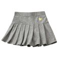 thumbnail image 1 of GYUJNB Girl Skort Mini Flare Plain Pleated Skater Skirt Shool Uniform, 1 of 4