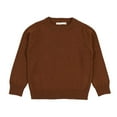 thumbnail image 1 of GYUJNB Girls Sweaters for Toddlers Soft Knit Cardigan Pure Color Baby Sweater Jacket Outerwear Cozy Warm Winter Top,Size:5-6 Years, 1 of 4