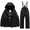 thumbnail image 1 of Gyujnb Kids Outfits,Kids Boys Girls Winter Ski Outfit Warm Snowsuit for Cold Weather,Size:6-7 Years, 1 of 2