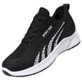 GYUJNB Shoes for Women,Women Running Shoes Lace Up Round Toe Sports