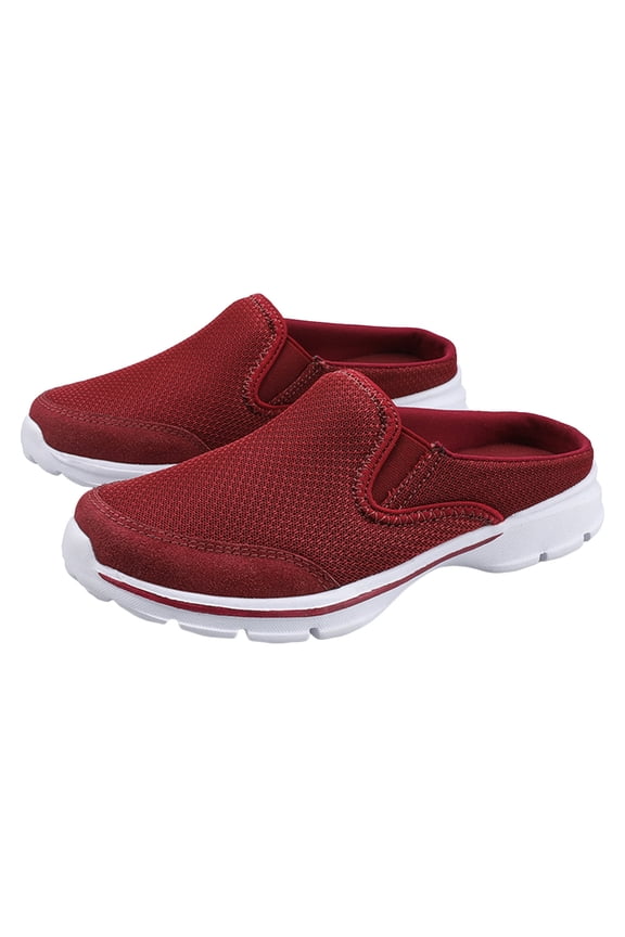 On Mules & Clogs for Womens Mens Light Open Back Shoes Comfort Walking Shoes Breathable Slippers Closed Toe Slides,Size 7.5