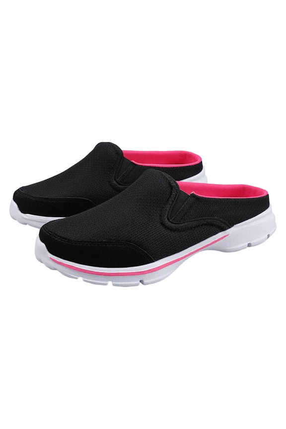 On Mules & Clogs for Womens Mens Light Open Back Shoes Comfort Walking Shoes Breathable Slippers Closed Toe Slides,Size 7
