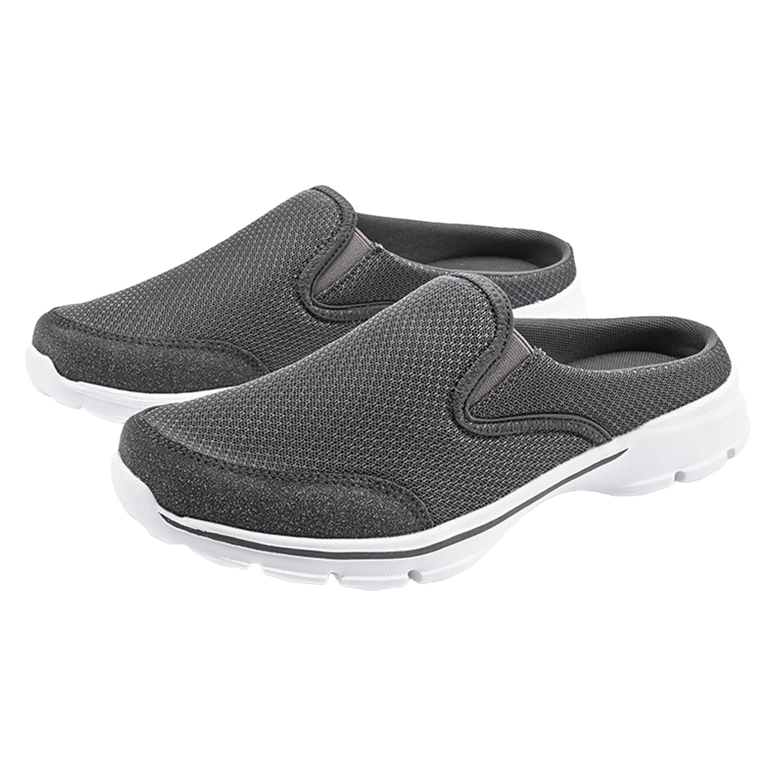 Breathable Slip-On Mules & Clogs - Lightweight Walking Shoes For Men & Women - Non-Slip Indoor Outdoor Slippers