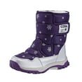 thumbnail image 1 of GYUJNB Toddler Winter Snow Boots Hook Loop Non Slip Warm Cold Weather Footwear for Kids for Everyday Winter Footwear,11, 1 of 5