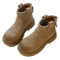 thumbnail image 1 of GYUJNB Warm Winter Boots for Girls Sole Cute Ankle Booties Comfortable Outdoor Footwear,Kids Shoes,Winter Shoes,Size:7.5-8 Years, 1 of 8