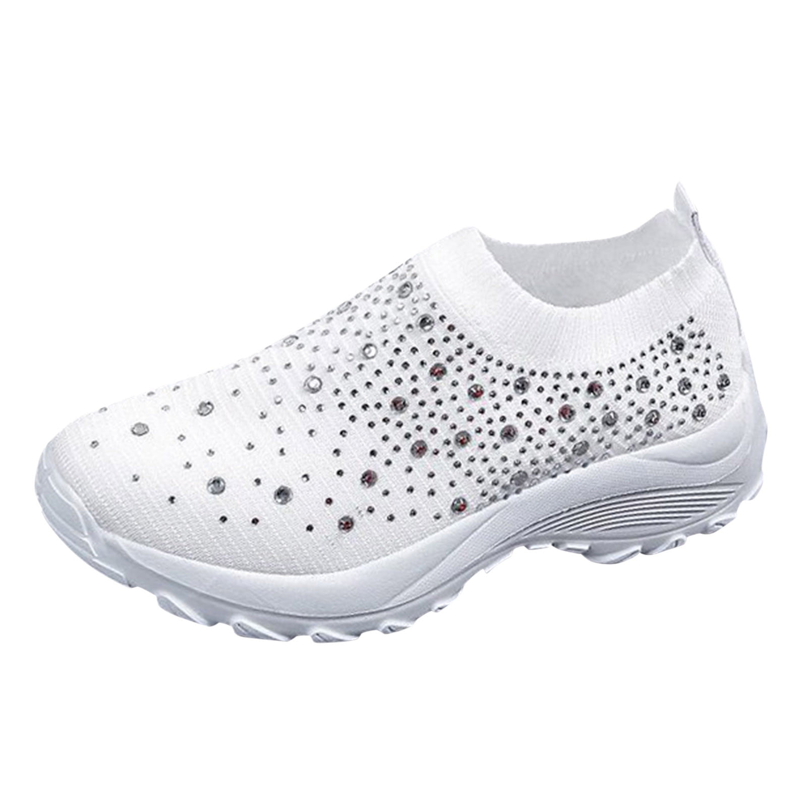 knit walking shoes