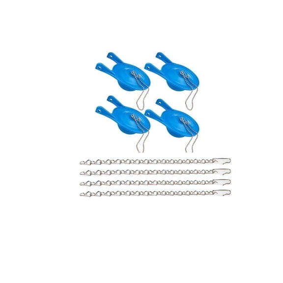 GYWHOOFT 4-Pack 3-Inch Toilet Flappers Replacement Compatible with Gerber 99-788 Rubber Toilet Flapper Fits 3 Inch Toilet Flush Valve, Easy to Install