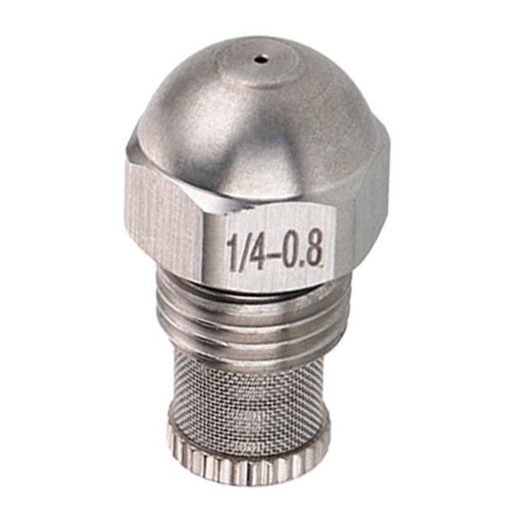 GYZEE 1/4Bspt Mist Nozzle Dia 0.3-1.5Mm Orifice Stainless Steel Fine Atomizing Spray 0.8mm