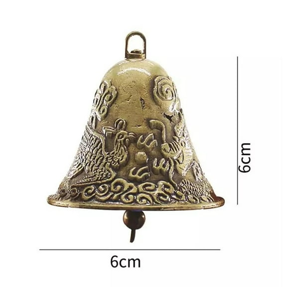 GYZEE Antique Style Grazing Horse Cow Exquisite Home Sheep Dog Animal Brass Bells