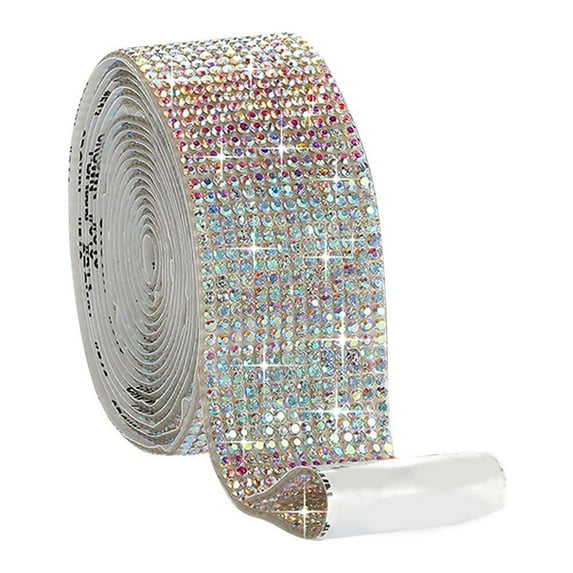 GYZEE Diy Colorful Rhinestone Diamond Crystal Bling Decor Sticker Car Clothing Craft(3cm)