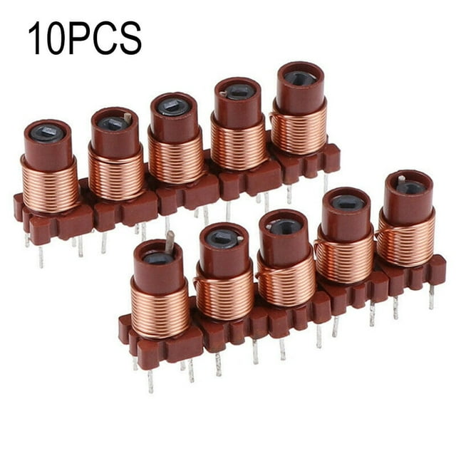 GYZEE Inductance High-Frequency Ferrite Core Inductor Adjustable 10Pcs 12T 0.6Uh-1.7Uh