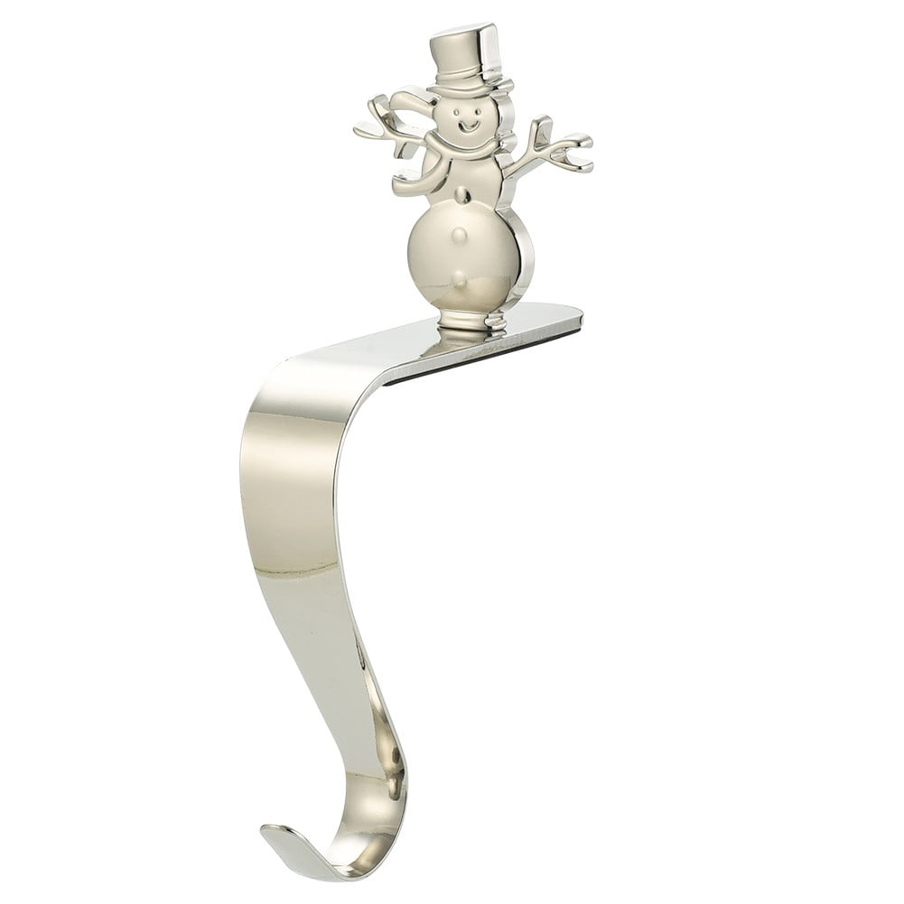 GYZEE Mantel Shelf Christmas Stocking Holders, Christmas Mantel Stocking Hooks