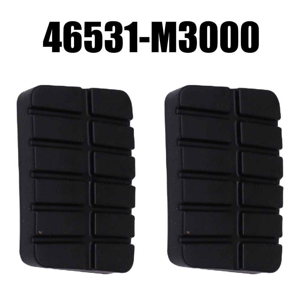 GYZEE Pair Brake And Clutch Pedal Pads For Nissan Truck D21 Hardbody