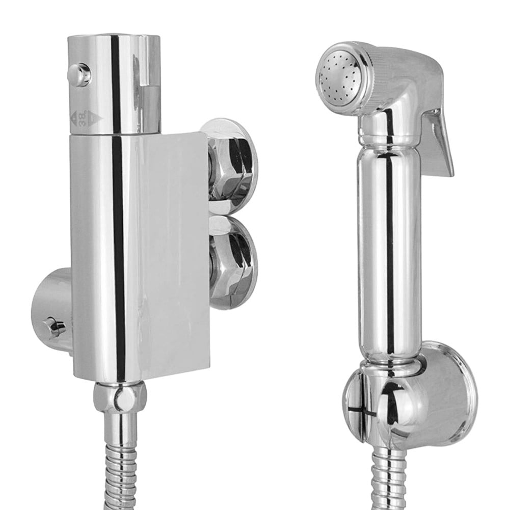 GYZEE Thermostatic Mixer Bidets Valve Hand Held Douche Spray Kit Muslim Shattaf Shower