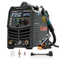 thumbnail image 1 of GZ GUOZHI 50A LED Plasma Cutter,110V/220V,IGBT Inverter,Digital Display,Front Pressure Gauge,Pre/Post Flow,2T/4T Mode,1/4" NPT,1/2"Clean Cut, 1 of 10