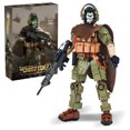 thumbnail image 1 of GZBrick Ghost Tactical Soldier Building Sets Compatible with Lego Army Figure Mission Action II for Adults Boy, 1 of 7