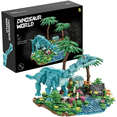 thumbnail image 1 of GZBrick Dinosaur World Building Sets Compatible with Lego Animals Forest Riverside Brachiosaurus for Adults Boy 541PCS, 1 of 7