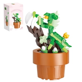 GZBrick Flowers Building Set Botanical Bonsai for Boys Girls Not Compatible with Lego 194 Pcs