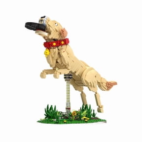 GZBrick Labrador Retriever Building Sets Compatible with Lego Animal Dogs for Adults Boys 1257PCS