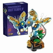 GZBrick Mechanical Butterfly Building Sets Compatible with Lego Insect Steampunk for Boy Girls 576PCS