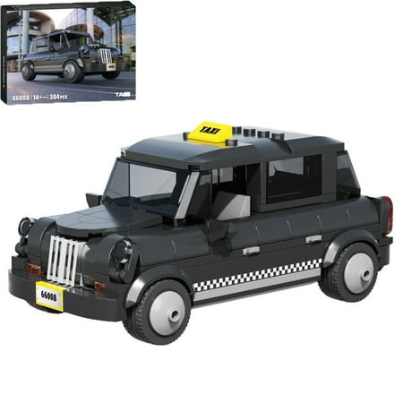 GZBrick Taxi Building Sets Compatible with Lego Cars for Adults Boy 304PCS