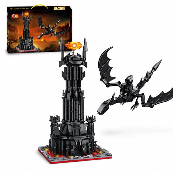 GZBrick Winged Hippogriff Mythical Beast Building Blocks, Fantasy Pegasus Creature Model Compatible with Lego, Desktop Decor Art Piece for Adult Builders