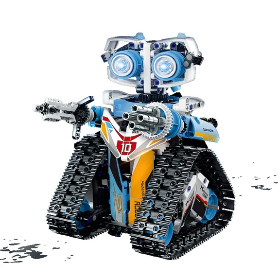 GZBricker 3 in 1 Robot Programmable Building Sets Transformation Compatible with Lego Display Model Technical Home Decor for Adults