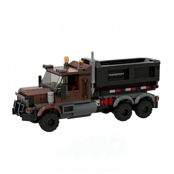 GZBricker City Construction Gravel Truck Building Set Compatible with Lego Vehicle Modular Collection Model for Adults