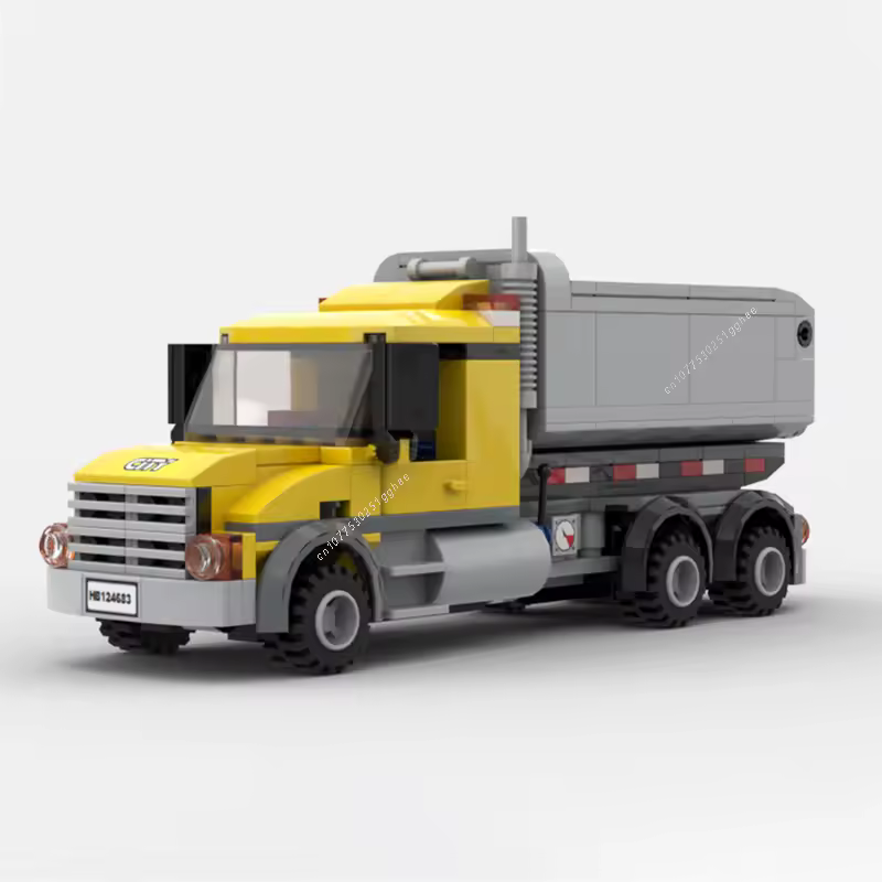 GZBricker Construction Dump Truck Building Set Compatible with Lego Vehicle Collection Model for Adults