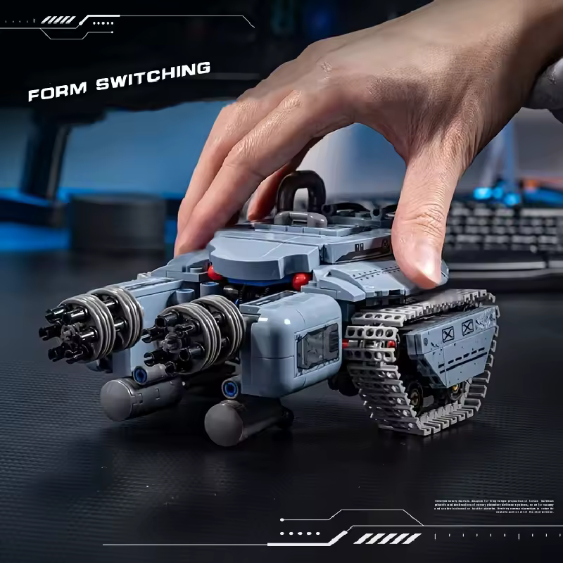 GZBricker Crab Robot Building Set Compatible with Lego Machine Assembly Creative Collectible Model for Adult