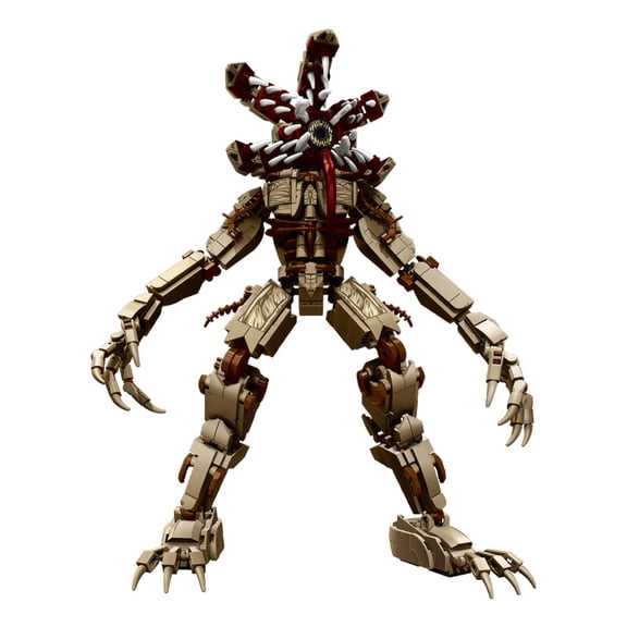 GZBricker Demogorgon Monster Building Blocks Set Eating Flower Model TV Strangered Carnivorous Plant Giant Devil Vecna for Adults