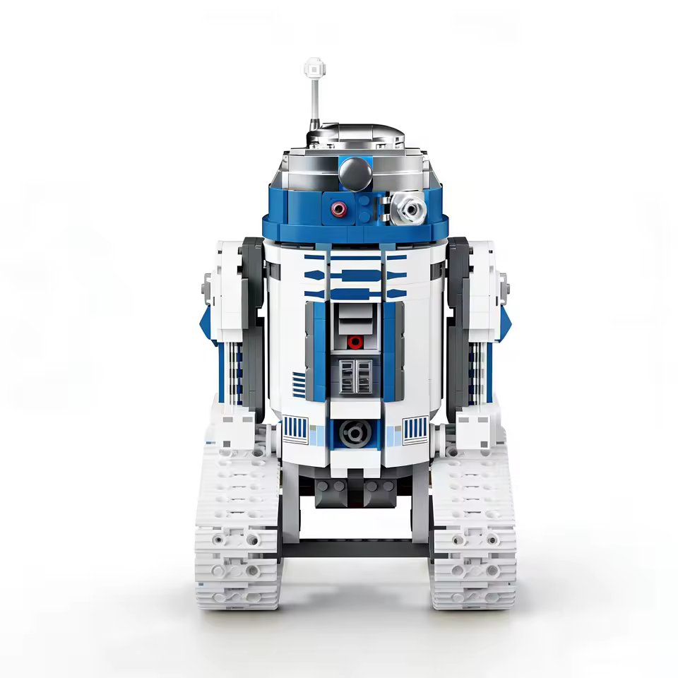 GZBricker Galactic Fixer Robot Building Set Compatible with Lego Science Collectible Model for Adult Home Office Decor