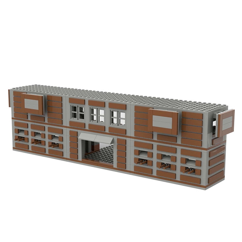 Warehouse Building Set Guard Building
