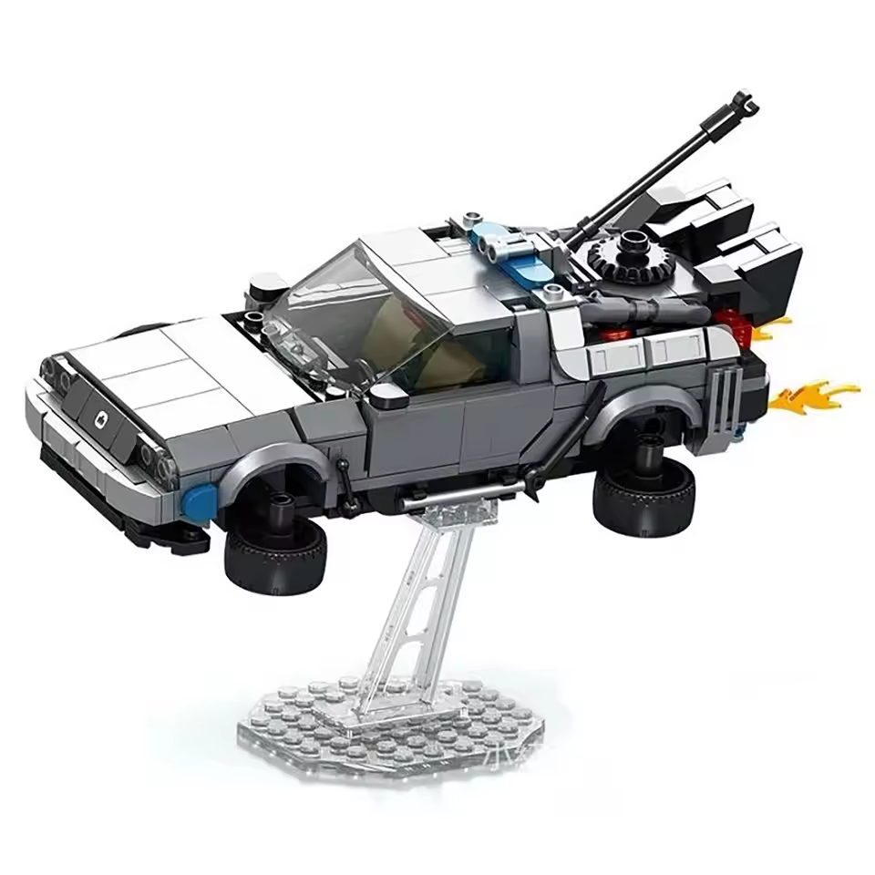 GZBricker MOC 1981 Speed Racing Car Building Set Compatible with Lego Technical Vehicles Model Home Decoration for Adults