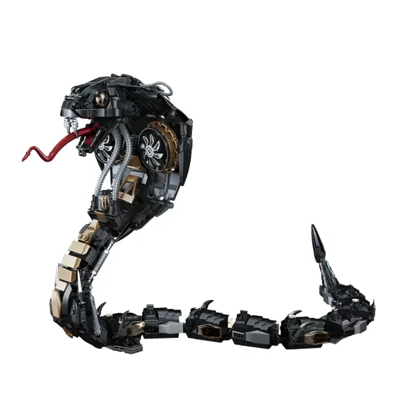 GZBricker Mechanical Snake Building Sets Compatible with Lego Animal for Adults Boys 1036PCS