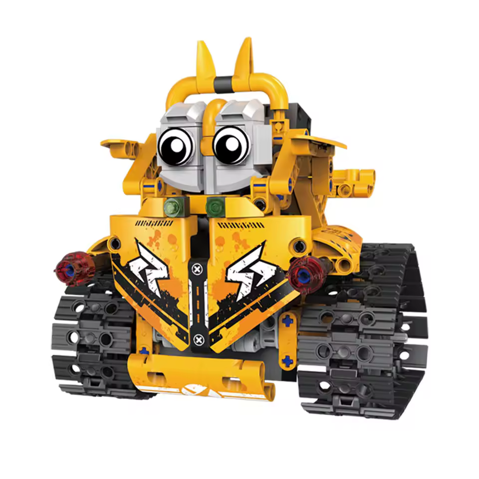 GZBricker Multi-Change Engineering Team Building Sets Compatible with Lego Programming Display 5-in-1 Model Home Decor for Adults