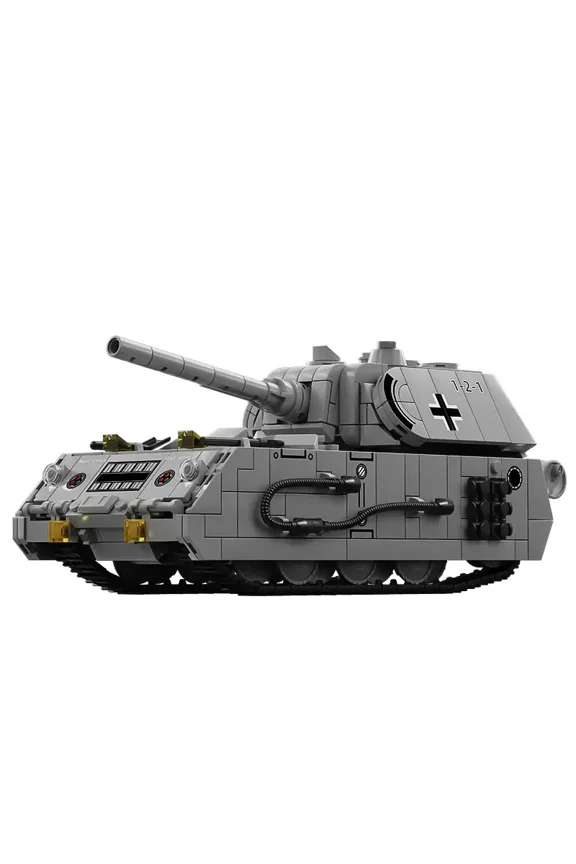 Panzer VIII Maus Tank Building Sets Compatible with Lego Vehicle WW2 Military Toy for Adults Boy 802PCS