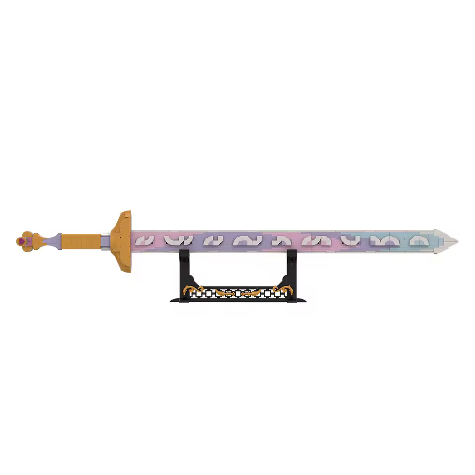 GZBricker Sword Building Sets Compatible with Lego Model American Animated Movie Lead Singer for Adults