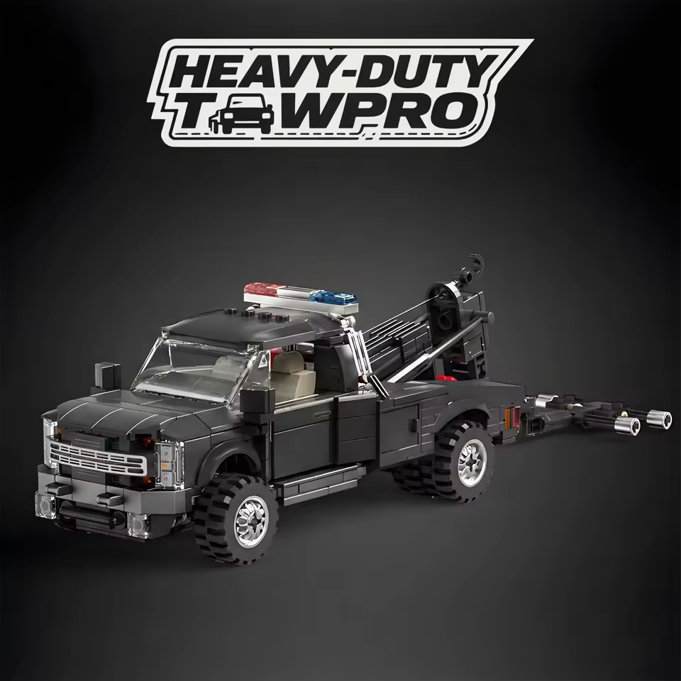 GZBricker Technical Modified Trailer Building Set Technical Compatible with Lego Vehicle Model for Adults