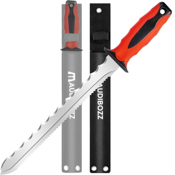 GZCMXH Gardening Knife 13 Inch, Garden Tools, Outdoor Knife, Hand Saw Pruning Saw - Lawn Knife and Nylon Sheathing