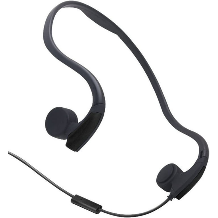 GZCRDZ Bone Conduction Wired Headphones with Noise Cancelling 3.5mm Connector Sweat Resistant Headphones Walmart