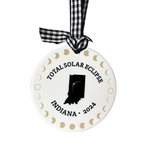 GZCW 2024 Solar Eclipse Decoration Acrylic Path of Totality States